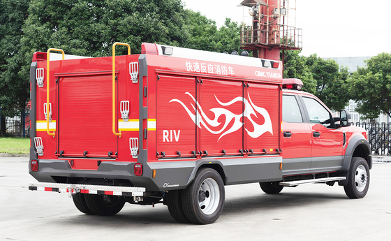 Ford 550 xe can thiệp nhanh Riv cứu hộ xe cứu hỏa chuyên Trung Quốc nhà sản xuất