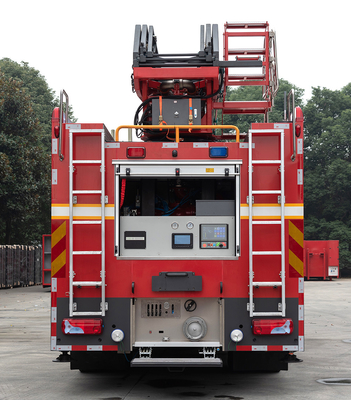 Người đàn ông 18m thang máy cứu hộ xe cứu hỏa xe chuyên dụng Trung Quốc nhà máy