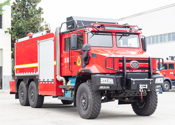 FAW Jiefang Tất cả địa hình cứu hộ chữa cháy xe tải chuyên dụng xe Trung Quốc nhà máy