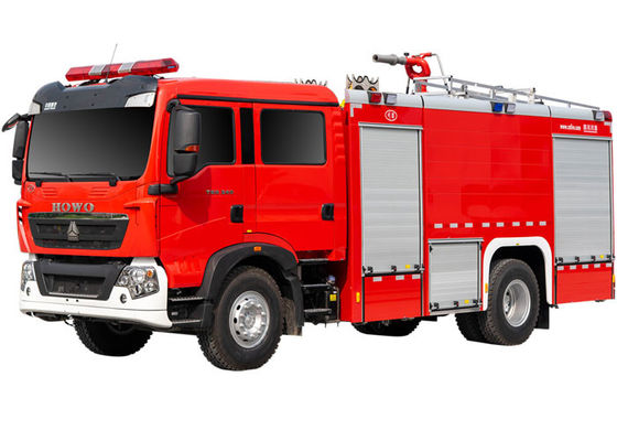 Sinotruk HOWO 8t nước bọt chữa cháy xe tải xe chuyên ngành Trung Quốc Nhà sản xuất