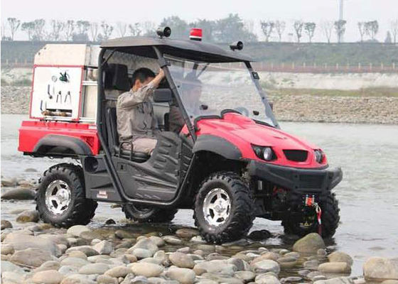 Xe máy ATV chữa cháy 4 * 4 với bồn nước &amp; máy bơm