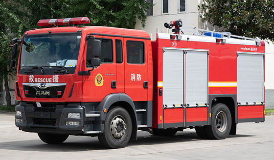 MAN 5T CAFS Thiết bị chữa cháy xe tải động cơ chữa cháy xe chuyên dụng giá Trung Quốc nhà máy