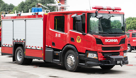 SCANIA CAFS 4000L bể nước xe cứu hỏa Giá xe chuyên dụng Trung Quốc nhà máy