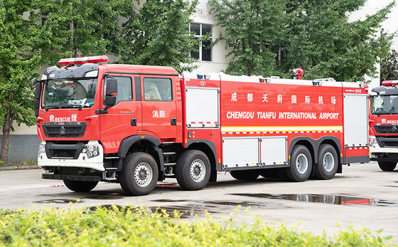 SINOTRUK HOWO 18T nước bọt CAFS Cửa chữa xe tải Giá xe chuyên ngành Trung Quốc nhà máy