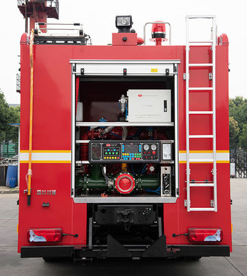 Công nghiệp hạng nặng Thiết bị chữa cháy Giá xe cứu hỏa Xe cứu hỏa với khung gầm MAN Trung Quốc Nhà máy