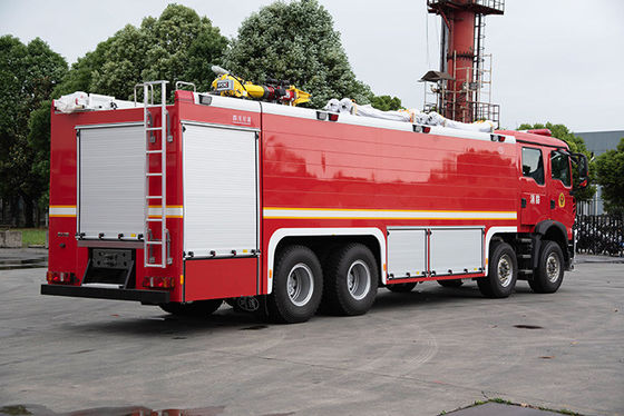 Xe cứu hỏa công nghiệp 21T với khung xe Sinotruk HOWO và cabin hàng đôi