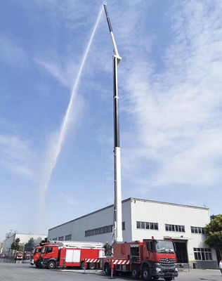 Xe chữa cháy Tháp nước 60m Mercedes Benz với 8000L Nước &amp; Bọt