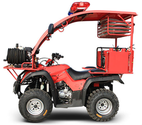 Xe mô tô ATV chữa cháy địa hình 4x4 với bình chứa nước 65L