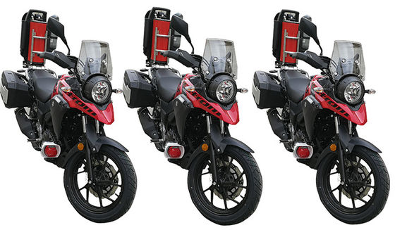 Xe máy ATV chữa cháy SUZUKI CAFS với hệ thống ba lô