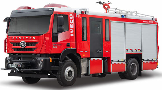 Cabin xe cứu hỏa của các bộ phận xe cứu hỏa với 3-8 lính cứu hỏa