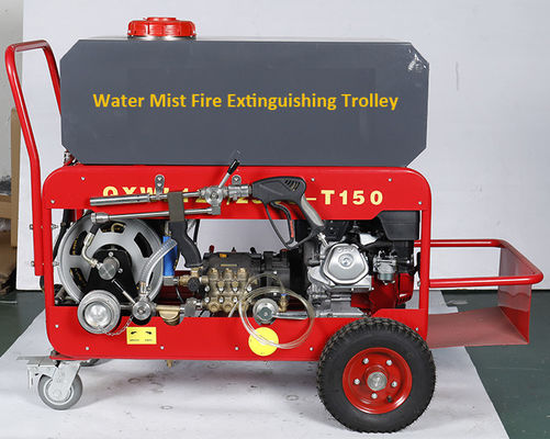 Xe đẩy chữa cháy phun sương bằng nước áp suất cao với động cơ Honda