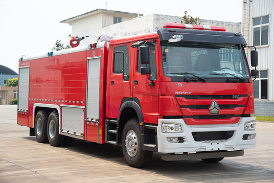 Sinotruk HOWO 16T bể nước chữa cháy xe tải động cơ cứu hỏa Giá tốt Trung Quốc nhà máy