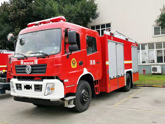 Xe cứu hỏa Dongfeng 6000L Bồn nước 4x4 với Cabin hàng đôi