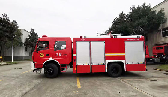 Xe cứu hỏa Dongfeng 6000L Bồn nước 4x4 với Cabin hàng đôi