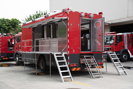 Xe cứu hỏa hạng nặng SINOTRUK SITRAK 228 KW có dụng cụ nấu ăn