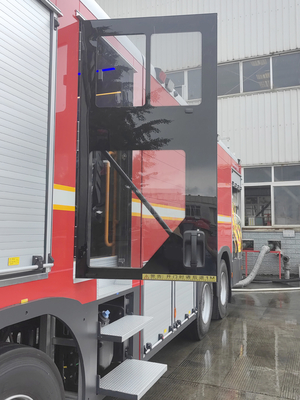 Cửa xe cứu hỏa cho cabin phi hành đoàn với các bộ phận xe cứu hỏa từ 4 đến 8 lính cứu hỏa
